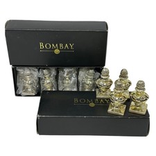 Bombay Place Card Holder Silver Artichoke Finial Formal Dinner Table Decor Set 8