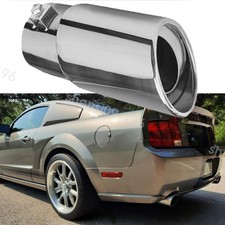 Car 38-54mm Stainlesssteel Rear Exhaust Pipe Tail Muffler For 2005 Ford Mustang