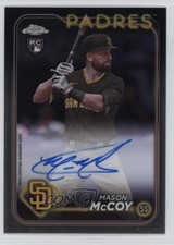 2024 Topps Chrome Rookie Auto Mason McCoy #RA-MCC Auto 07i7
