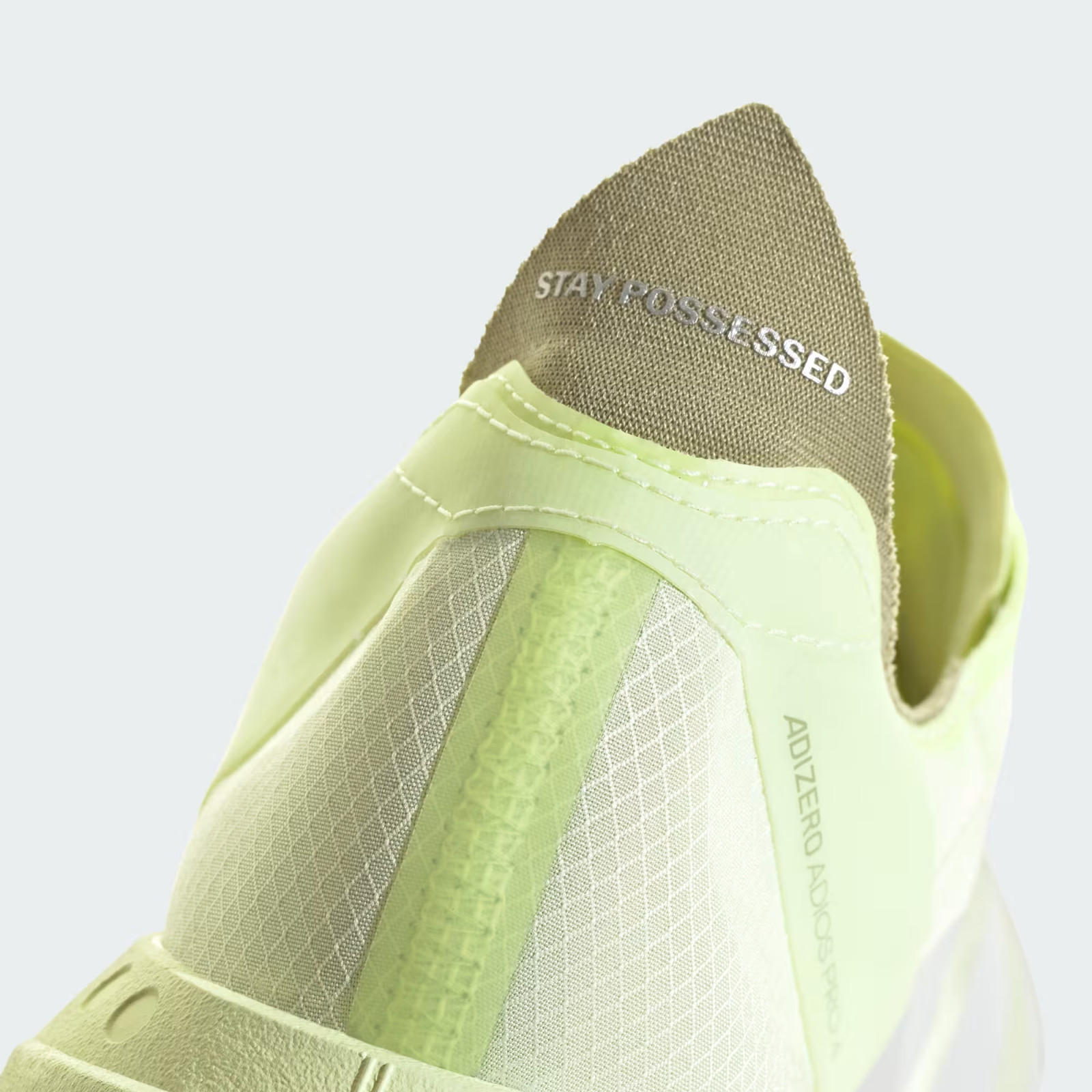 SATISFY X ADIDAS  ADIZERO ADIOS PRO 4 SATISFY MENS SIZE 9.5 Tent Green / Matte image 10