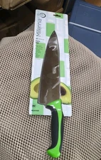 M22610GR Mercer Culinary Millennia  10-Inch Chef's Knife Stainless S Green/Black