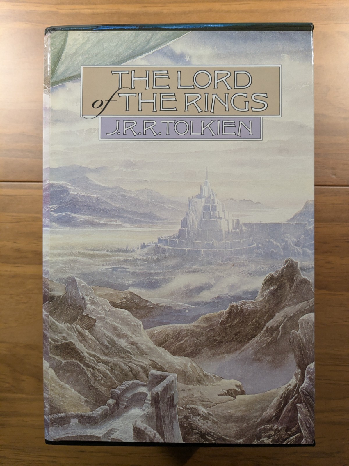 Lord of the Rings Trilogy AS NEW Houghton Mifflin Boxed Set Hardcover with Dust Jacket