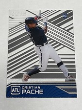 2021 Chronicles Baseball Clear Vision - Cristian Pache RC - Atlanta Braves