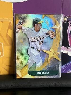 Max Muncy Stars Of MLB Rookie 2025 Topps Update Series Card #SMLB-66 Athletics 