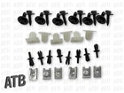 Clips set mounting kit installation kit wheel arch shell for BMW E46 E39 E60 E61 E65