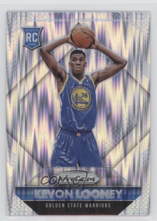 2015-16 Panini Prizm Rookies Flash Prizm Kevon Looney #346 Rookie RC r2s