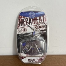 G5 Megameat 125 Grain 2" Cut Expandable Broadhead 3 Pack BRAND NEW
