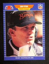 1989 Pro Set SAM WYCHE #72