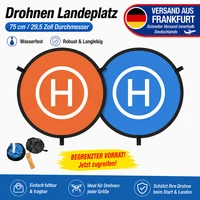 75CM Portable Drone Landing Pad Waterproof Lightweight for Autel Robotics / DJI