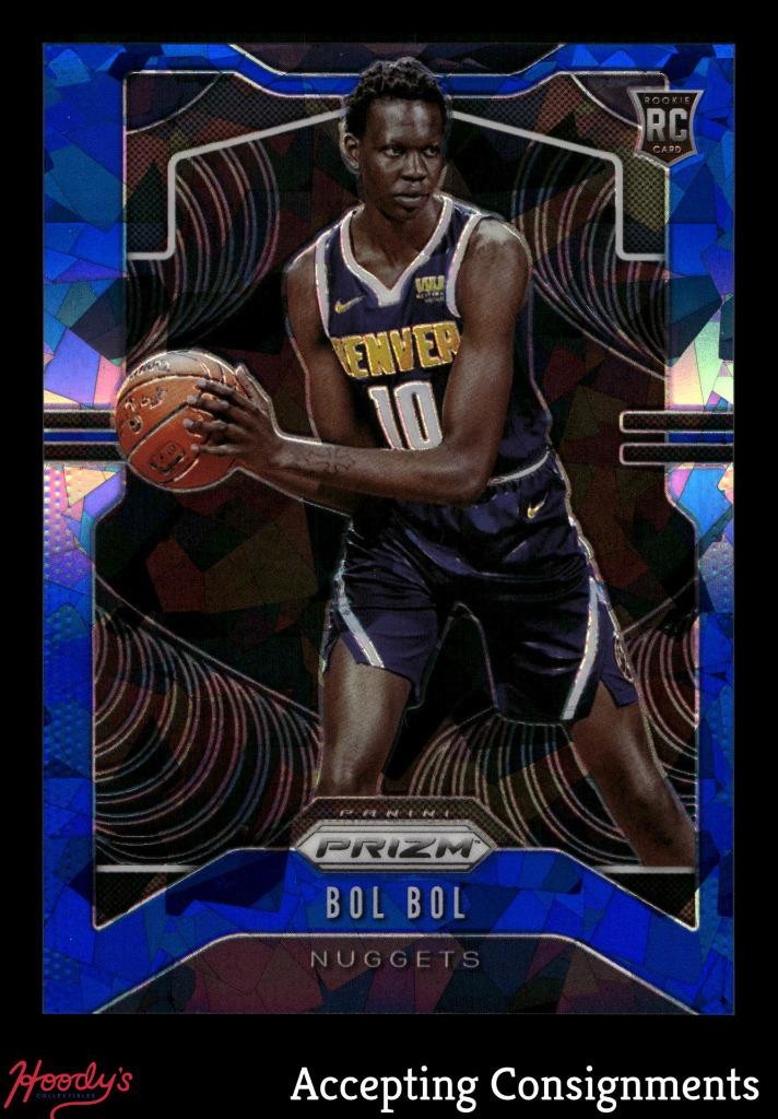 2019-20 Panini Prizm Prizms Blue Ice #282 Bol Bol RC ROOKIE 47/99 NUGGETS