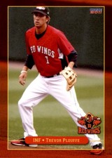 2011 Rochester Red Wings Choice #21 Trevor Plouffe Porter Ranch California Card