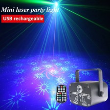 Usb Laser Party Light Mini Projector Sound Activated Disco Dj Light Remote