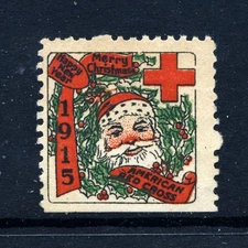 1915 USA Christmas Seal ( WX16) . Mint No Gum
