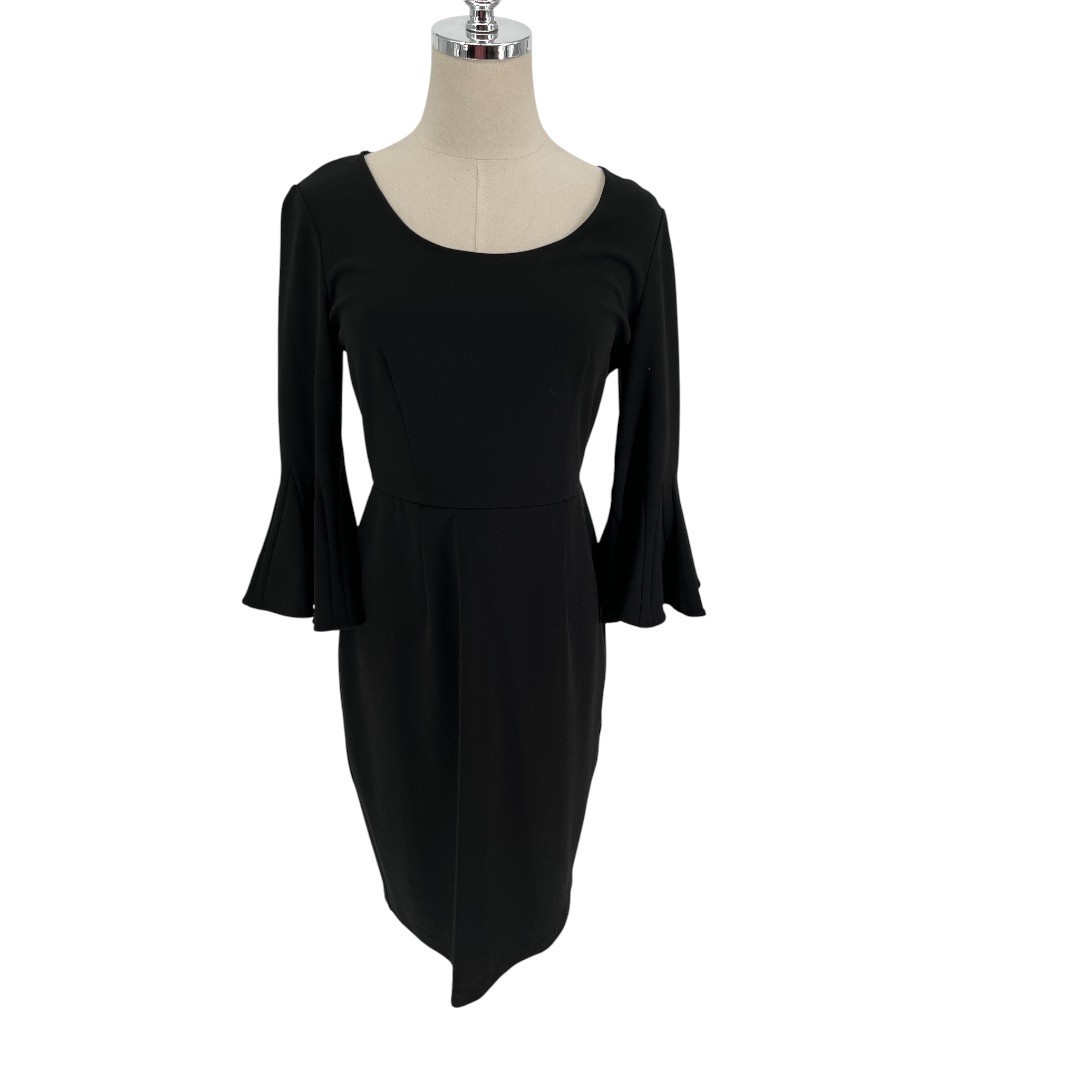 black donna karan dress Donna Karan NY. DKNY. Black Viscose Blend Long Dress main image 0