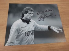 Superb Hand Signed Ray Clemence Tottenham Hotspur 10x8" B&W Photo