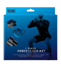 Endurance EDX 7 Piece Resistance Toning Set. Abs, Legs, Arm & Core Exercises
