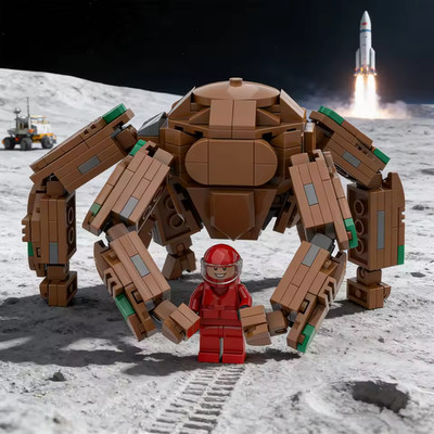 MOC Projected Hail Mary Rocky Building Blocks Model Project Hails Mary Movie