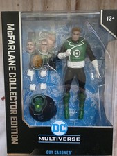 Dc Multiverse McFarlane Collector Edition Guy Gardner  32 7  Figure Sealed MiB
