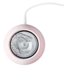 Zima Dental Pod Ultrasonic Dentures Retainer Cleaner Machine PINK 