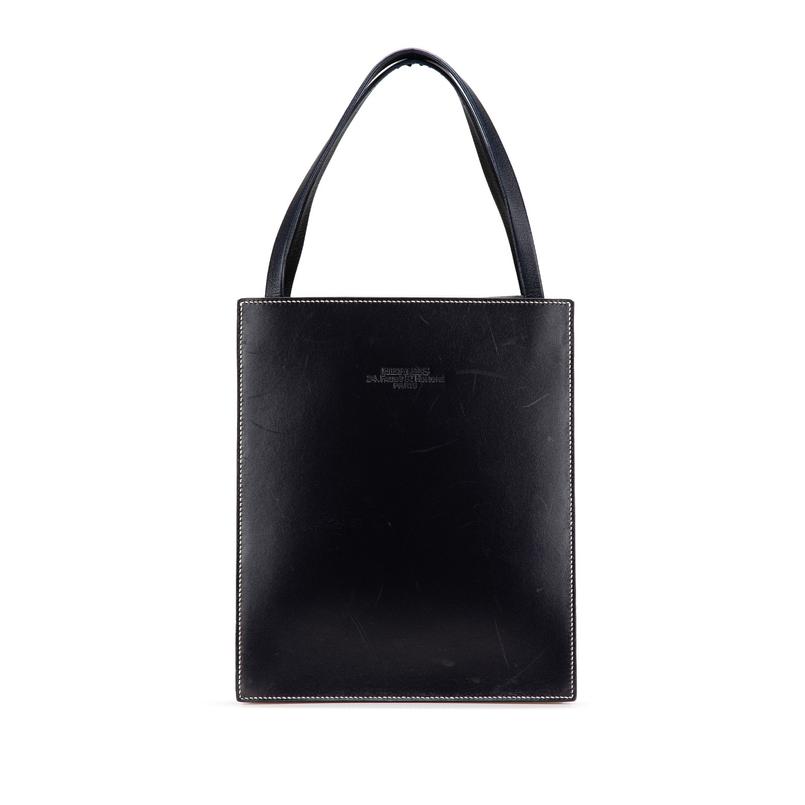 Hermes Box Calf Lucy MM Handbag in Luxe Leather