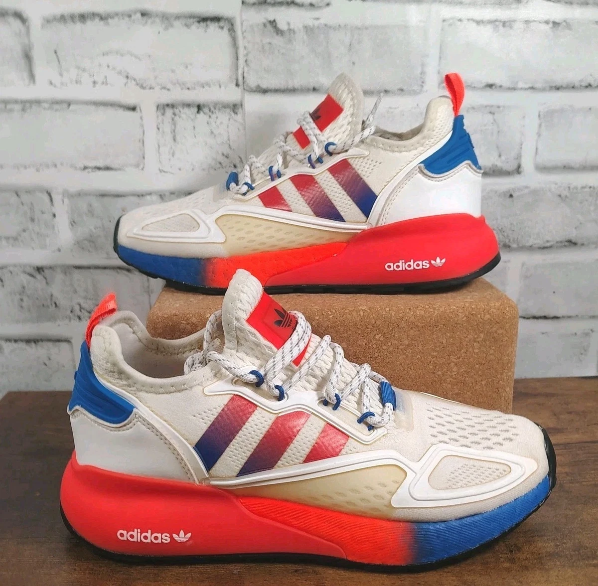 Las mejores ofertas en adidas ZX 2K Boost White Gradient | eBay