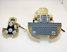 LEGO Star Wars AAT 75080 vehincle only + mini