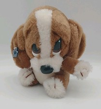 Vintage 1980s Applause Sad Sam Baby Dog 6  Plush