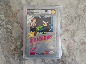 Kid Icarus NES Nintendo Pal Mattel Version VGA +85 Gold Label Graded ENG/ITA