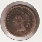 1863 Indian Head Penny American Civil War Copper Nickel US Coin Rare Old Cent