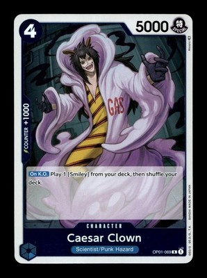 CAESAR CLOWN OP01-069 FOIL 2022 ROMANCE DAWN ONE PIECE