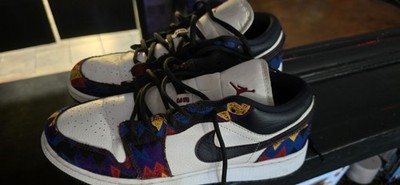 2020 Jordan 1 Low SE  Nothing But Net  size 7 used, no box, read desc. as-is