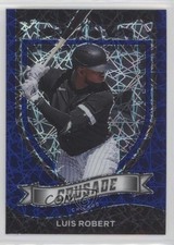 2021 Panini Chronicles Crusade Blue Velocity Prizm Luis Robert #21 00em