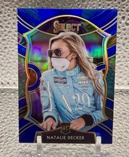2021 Panini Chronicles - Select Natalie Decker #4 Blue Prizm /199 (RC)