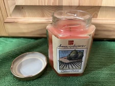 Vintage HOME INTERIORS  7.5 oz. Jar Scented Candle Citrus Grove Unused