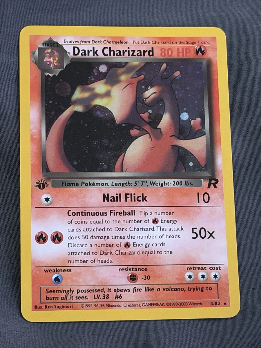 Charizard Pokmon TCG Team Rocket Holo Rare Individual Collectible Card Game Cards for sale - eBay Charizard Pokmon TCG Team Rocket Holo Rare Individual Collectible Card Game Cards for sale - eBay