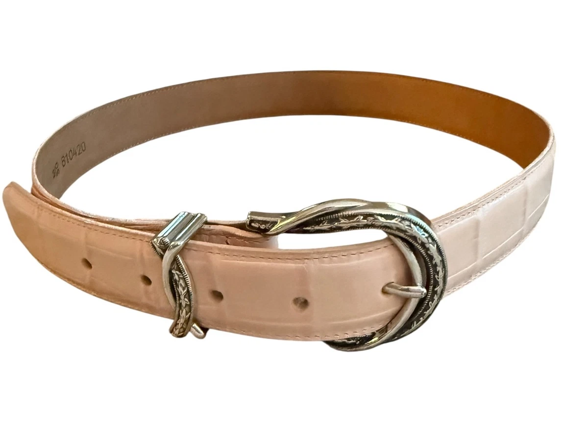 NEW BRIGHTON women\'s really tough reversible belt in pink Brighton Pink Belts for Women | eBay main image 3