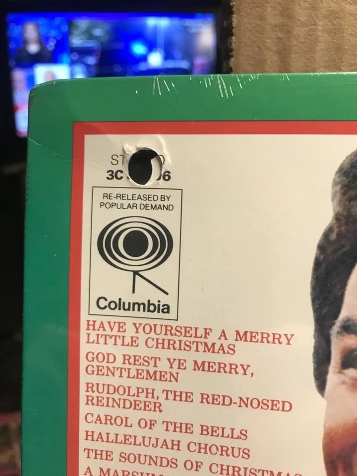 Christmas With Johnny Mathis 3C-38306 Columbia Brand New Factory Sealed - Image 2 of 3