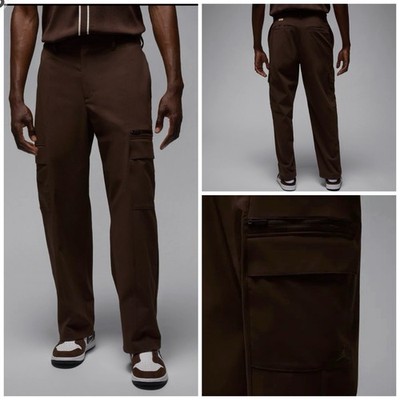 Nike Air Jordan Sport Golf Cargo Trousers $175 Brown Size 34 Men's