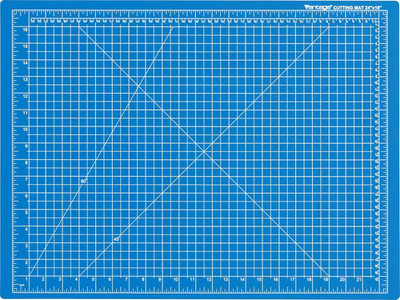 Dahle Vantage 10692 Premium Self-Healing Cutting Mat, 18''X24'', 1/2'' Grid, 5 Laye