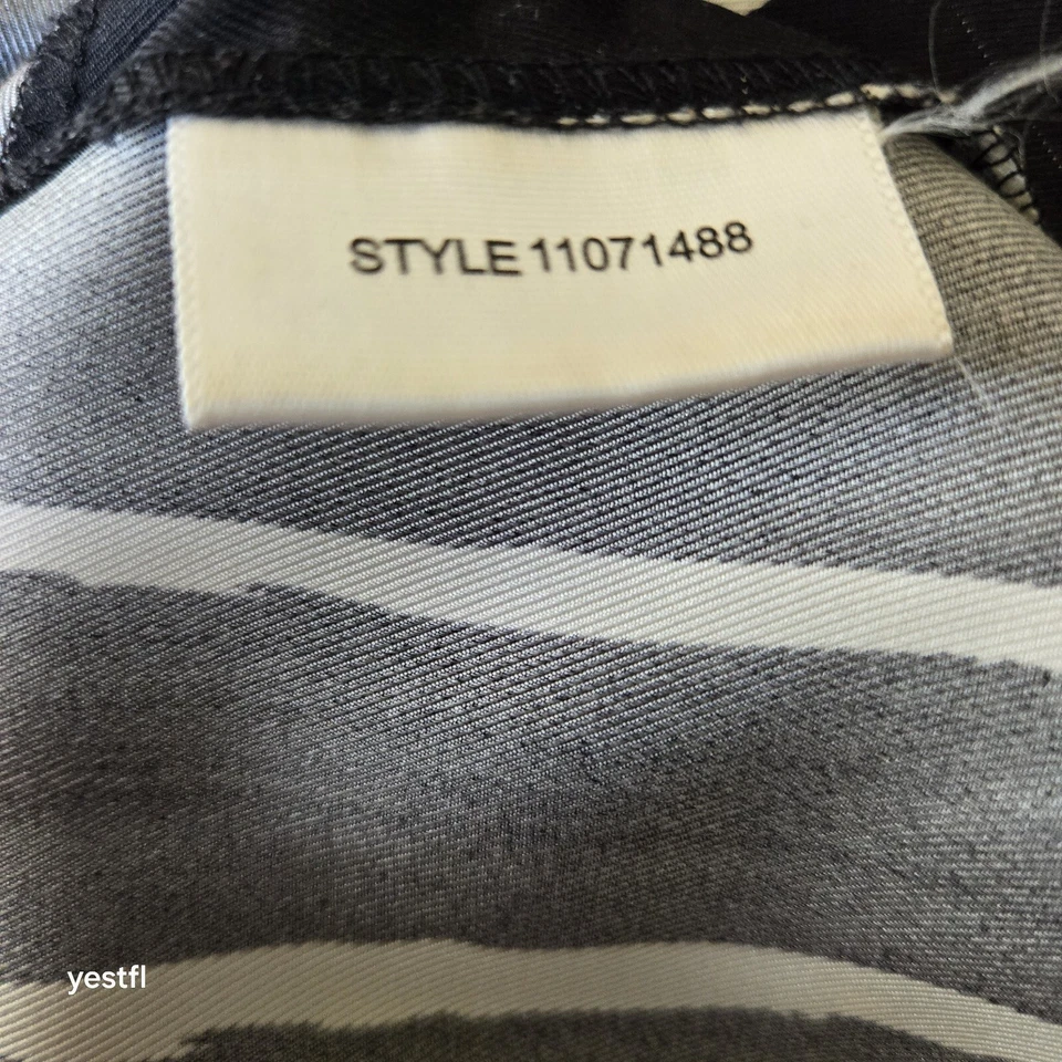 Tory Burch STYLE 11071488 Silk Collared Dress Long Sleeve 4 - Image 2 of 4