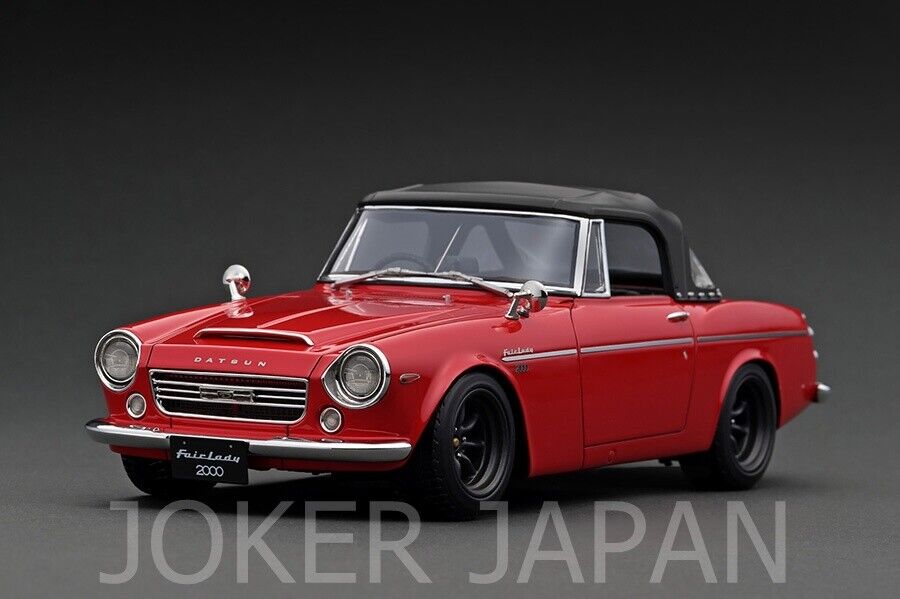 Ignition Model IG2709 1/18 DATSUN Fairlady 2000 (SR311) Red Ignition Model IG2709 1/18 DATSUN Fairlady 2000 (SR311) Red