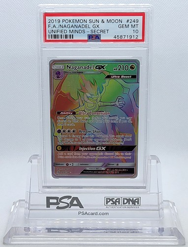 Naganadel-GX graded PSA 10 for sale on eBay