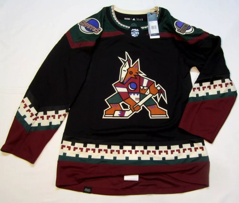 Arizona Coyotes unused Adidas #90 blue practice jersey w/Kachina logo (size  58) from 2017-2021 | SidelineSwap