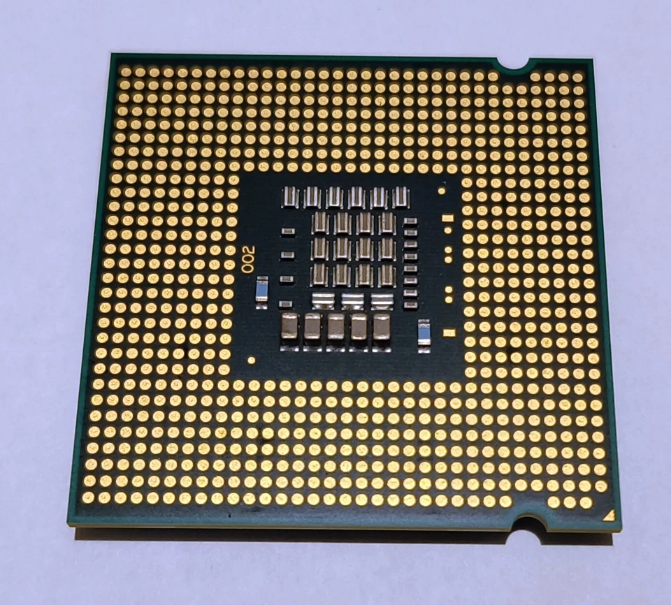 Intel Core 2 Duo E8400 CPU Processeur 3.00 GHz SLB9J - Photo 2/2