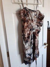 Karen Millen statement wiggle dress size 12 boned bodice charity sale