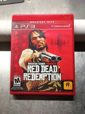 Original Rdr Ps3 Red Dead Redemption Sony PlayStation 3 2010 PS3 Greatest Hits No Manual ...