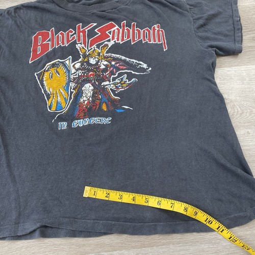 Vintage Black Sabbath 70s 80s Tour Concert Rare Men’s Large Parking Lot Tee - Bild 7 von 11
