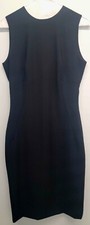Dolce Gabbana Black Sleeveless Sheath Dress Size 38/S