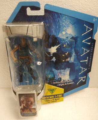 James Cameron's Avatar Parker Col Miles Quaritch Action Figure 2009 NEW