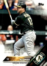 2016 Topps Update #US36 Yonder Alonso Oakland Athletics